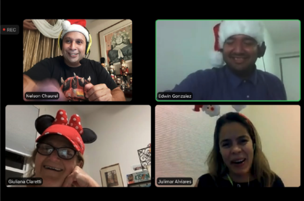 Clase en vivo Fyr Lois Online — estudiantes conectados por Zoom